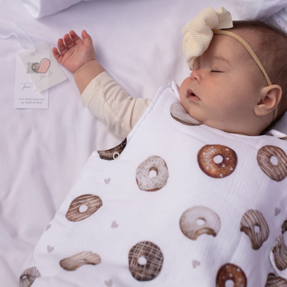 Спальний мішок з мусліну для немовлят від народження до 9 міс