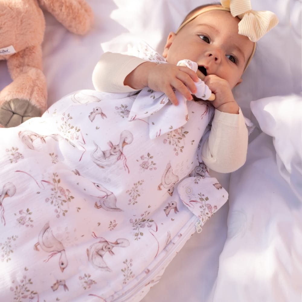 Теплий мусліновий спальний мішок для немовлят від народження до 9 місяців