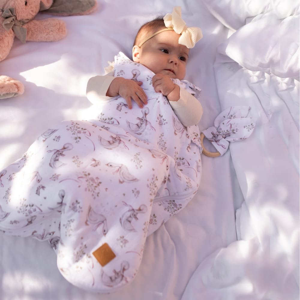 Дитячий мусліновий спальник 0–9 місяців для теплого і безпечного сну