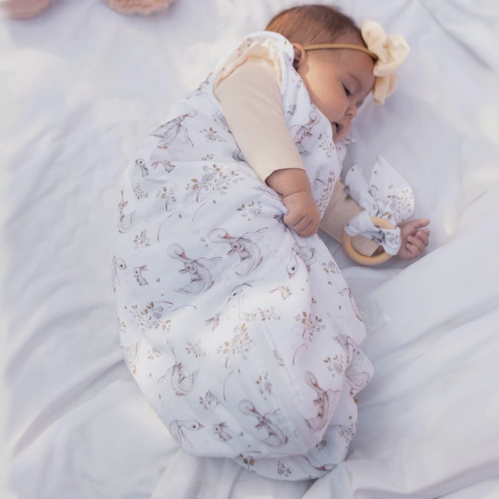 Теплий мусліновий спальний мішок для безпечного сну немовляти 0–9 міс