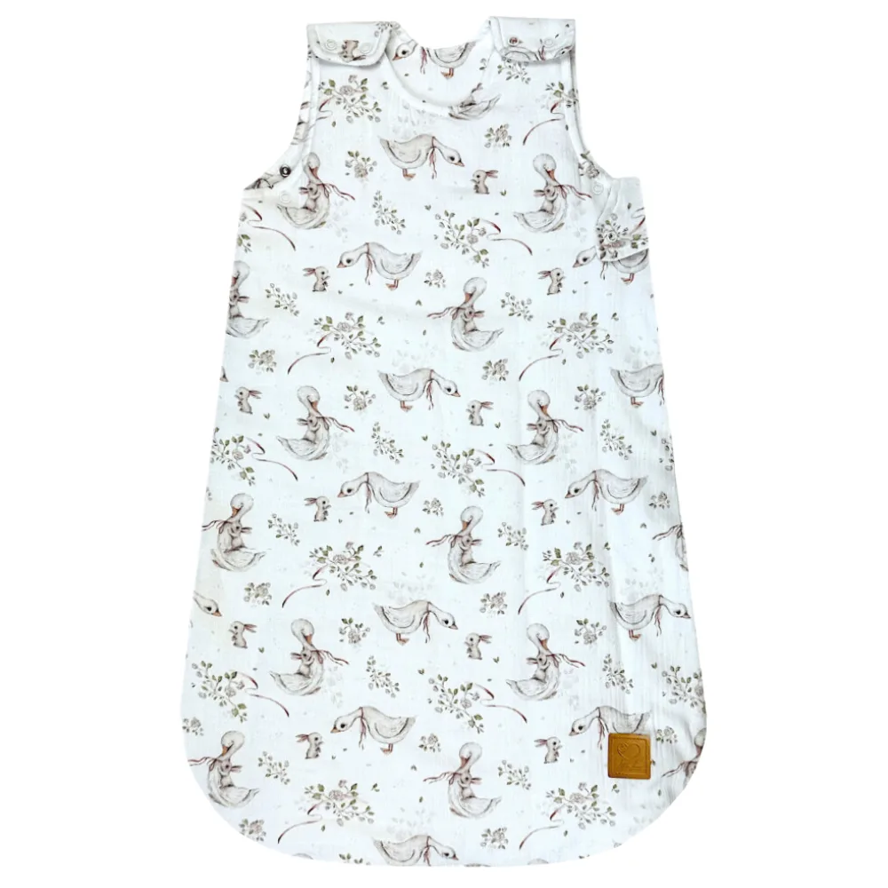  дитячий спальник із натурального мусліну для комфортного сну